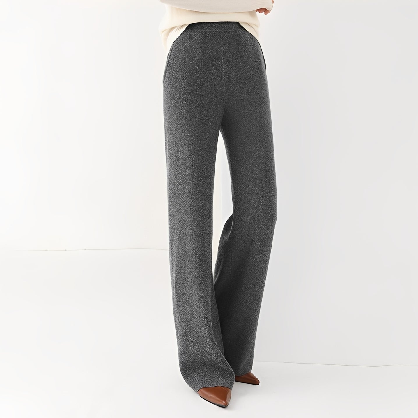 Jamie - Elegant High Waist Pants