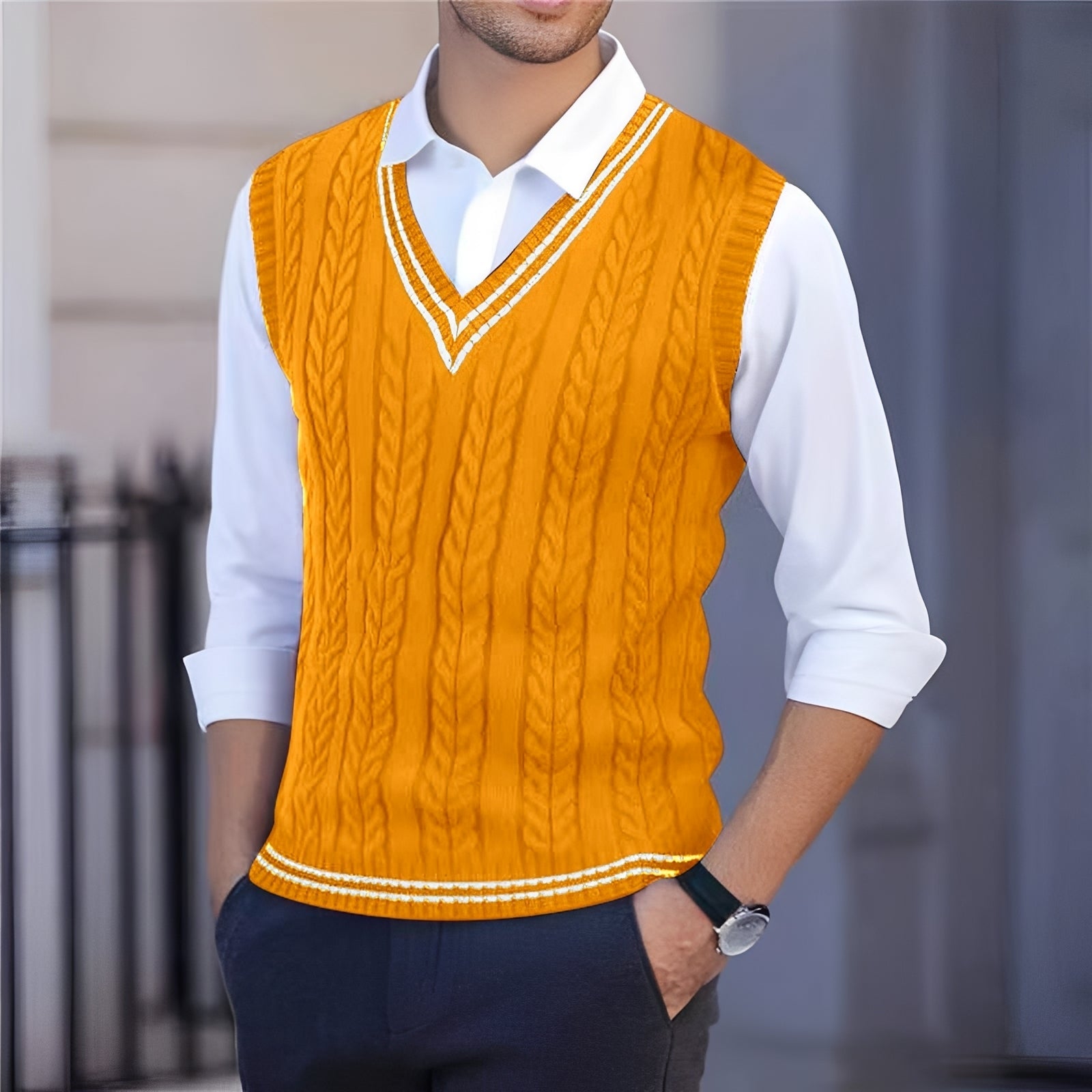 Bobbie - Stylish V-neck Vest