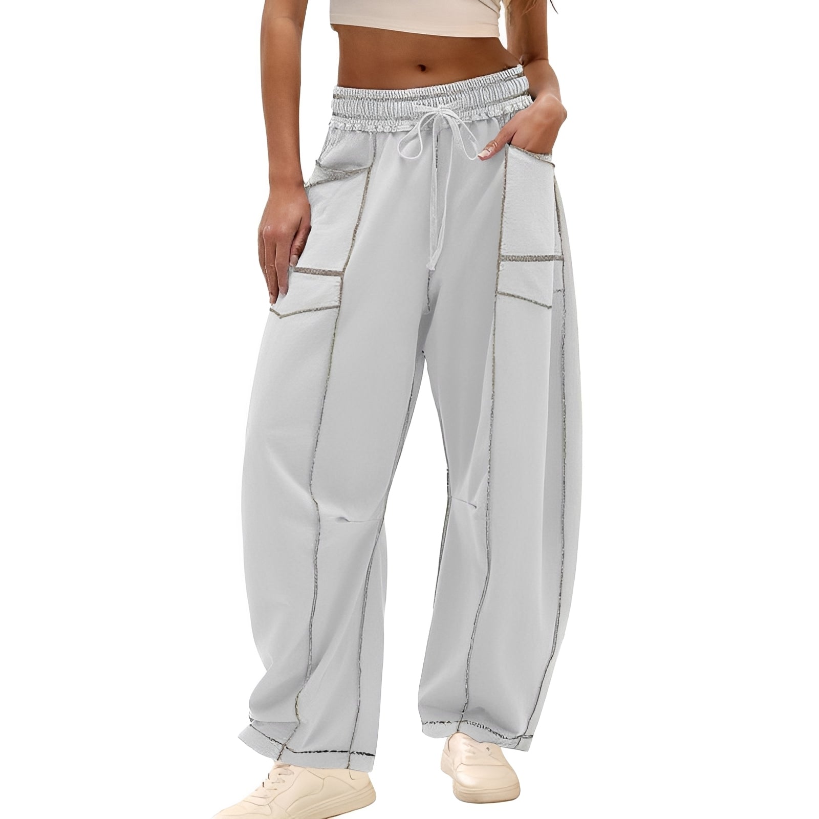 Marianne - Fashionable Wide Legged Trousers