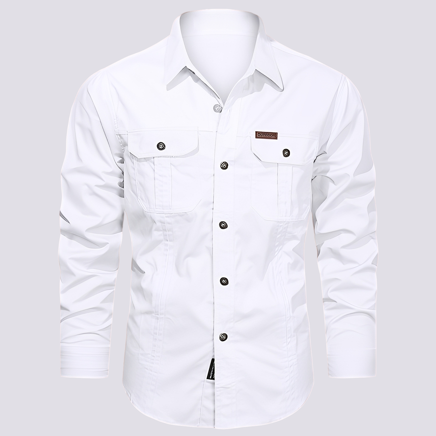 Franklin - Casual Long-sleeved Shirt