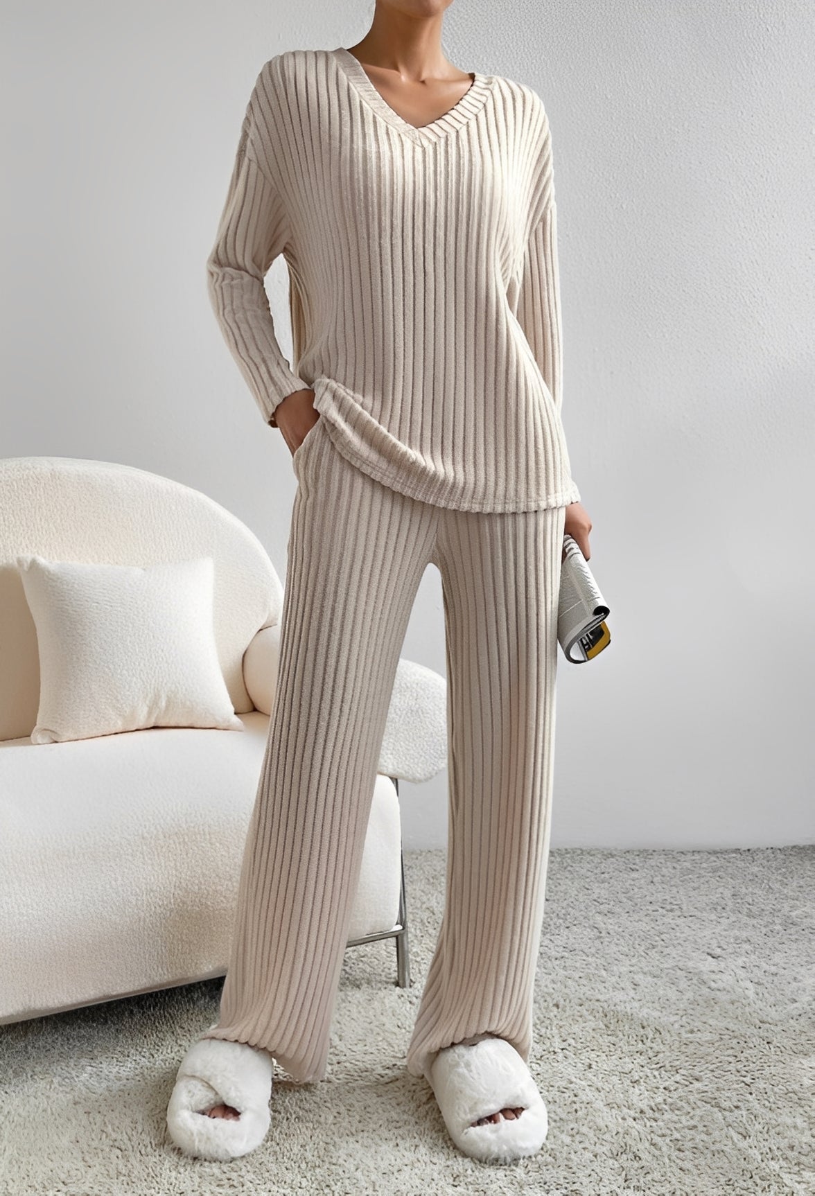 Niki - Striped Relaxed Outfit Set
