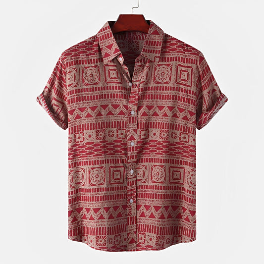Jonah - Men's Fashionable Loose-Fit Shirt