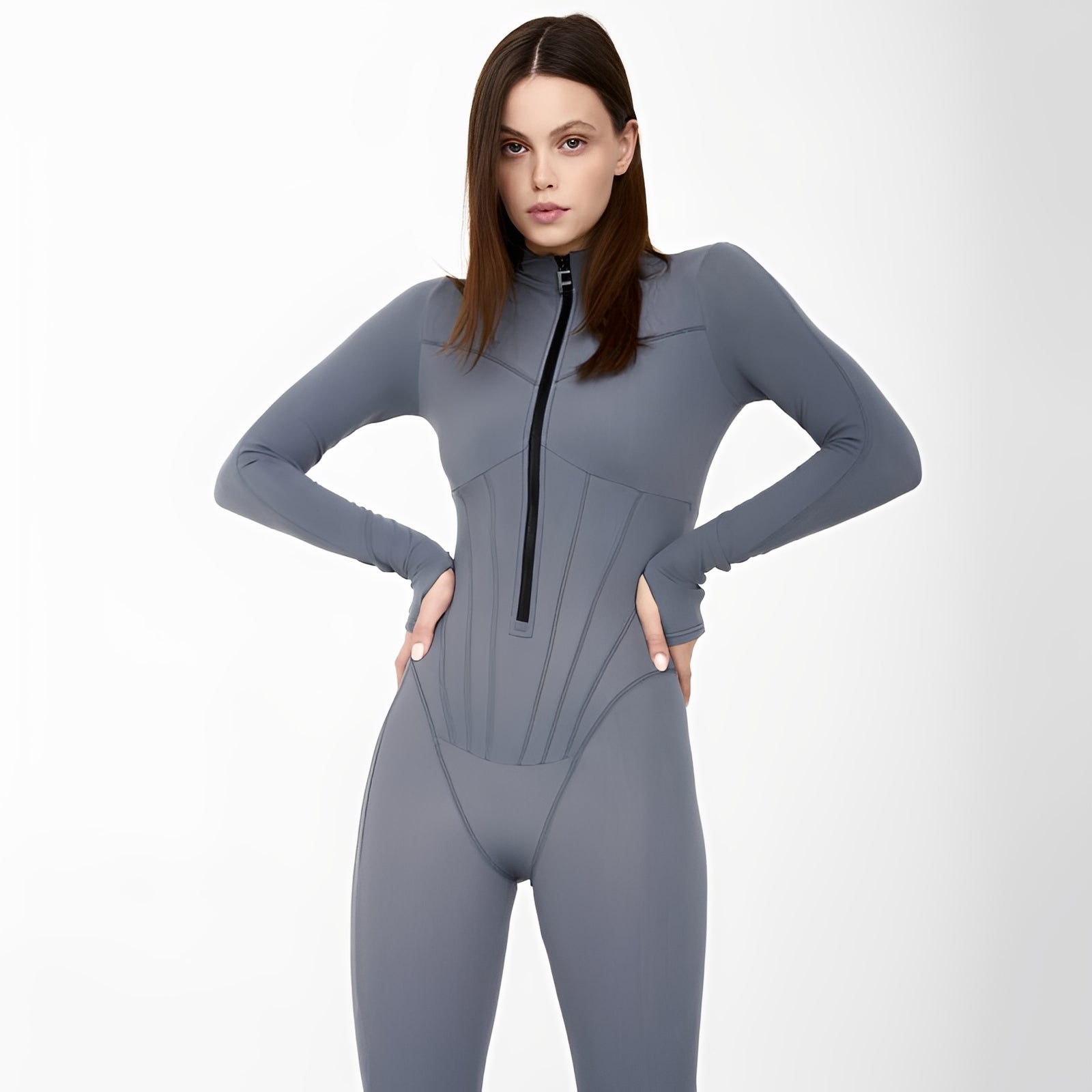 Fionn - Long Sleeve Tailored Jumpsuit