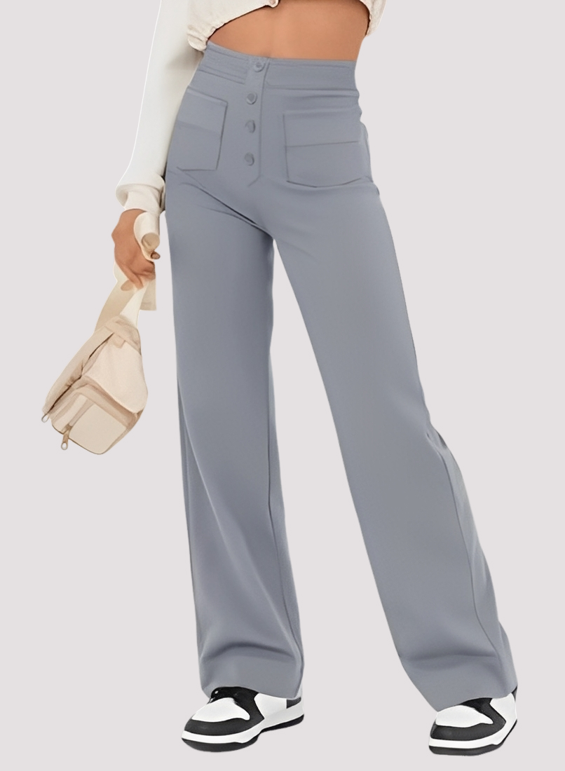 Tianna - Stylish High Waist Trousers