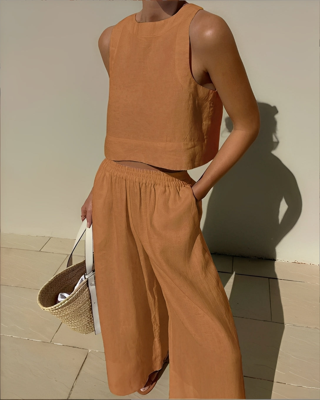 Sasha - Casual, Loose-Fitting Two-Piece Set for Women