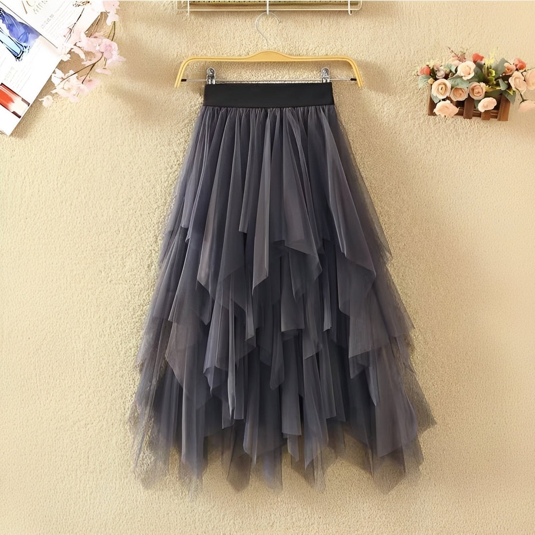 Rosie - Chic asymmetrical skirt for ladies