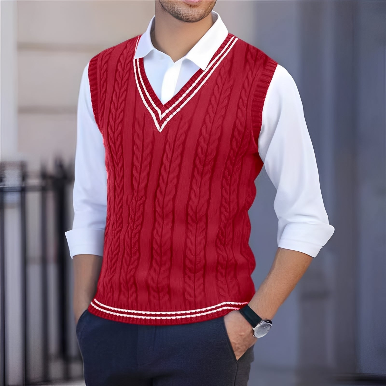 Bobbie - Stylish V-neck Vest