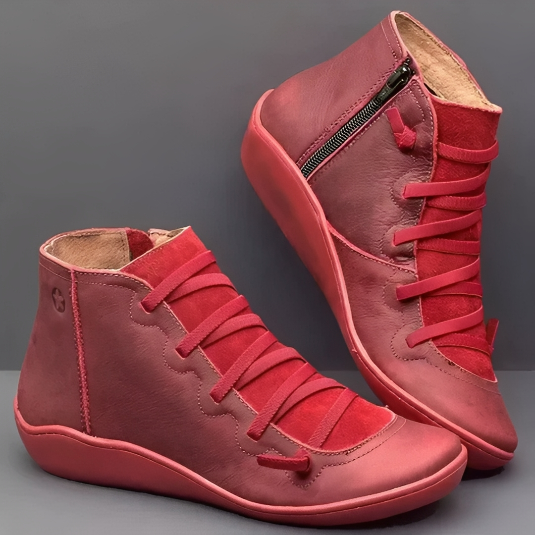 Verra – Women's Casual Lace-Up Ankle Boots