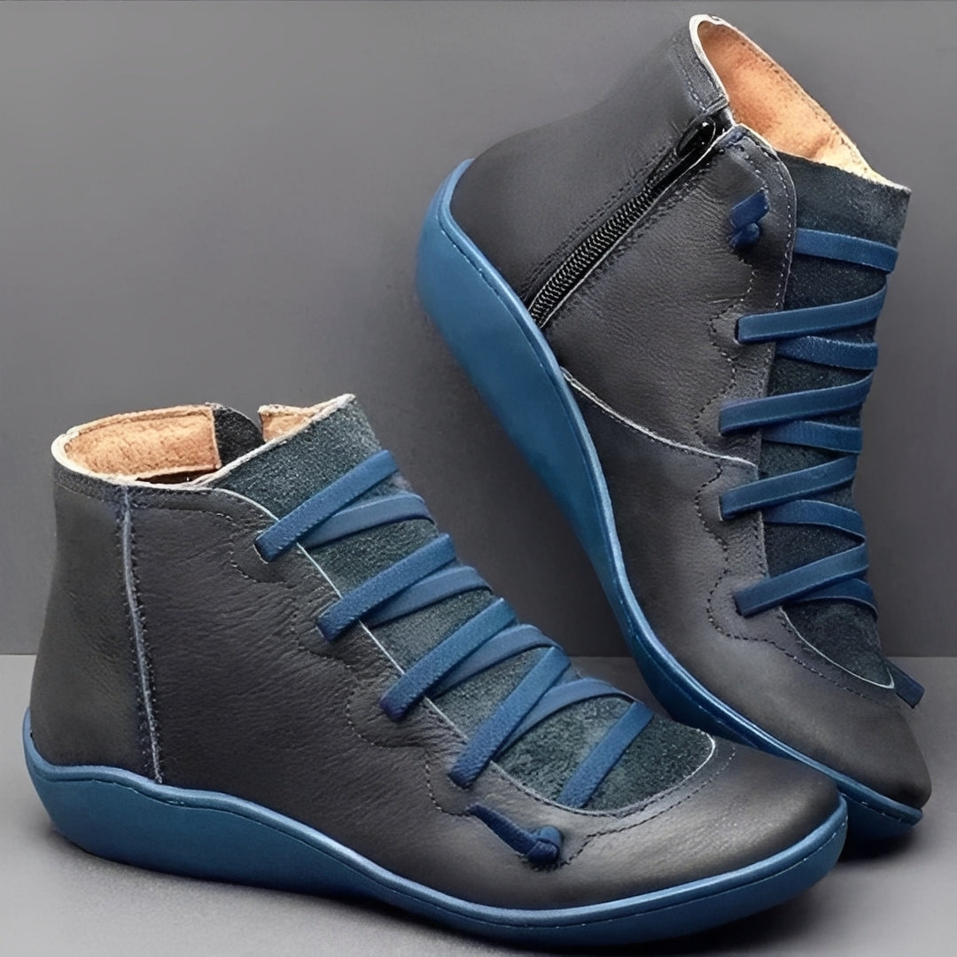 Verra – Women's Casual Lace-Up Ankle Boots