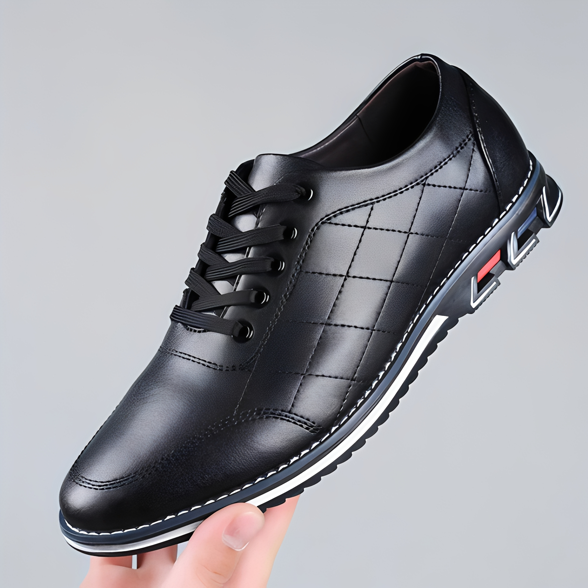 Edvin - Stylish casual men's lace-up shoes