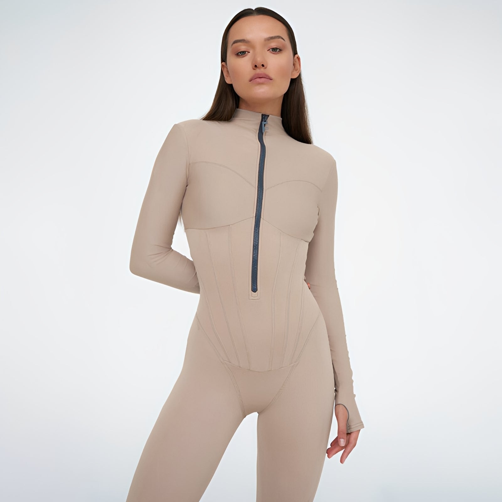 Fionn - Long Sleeve Tailored Jumpsuit