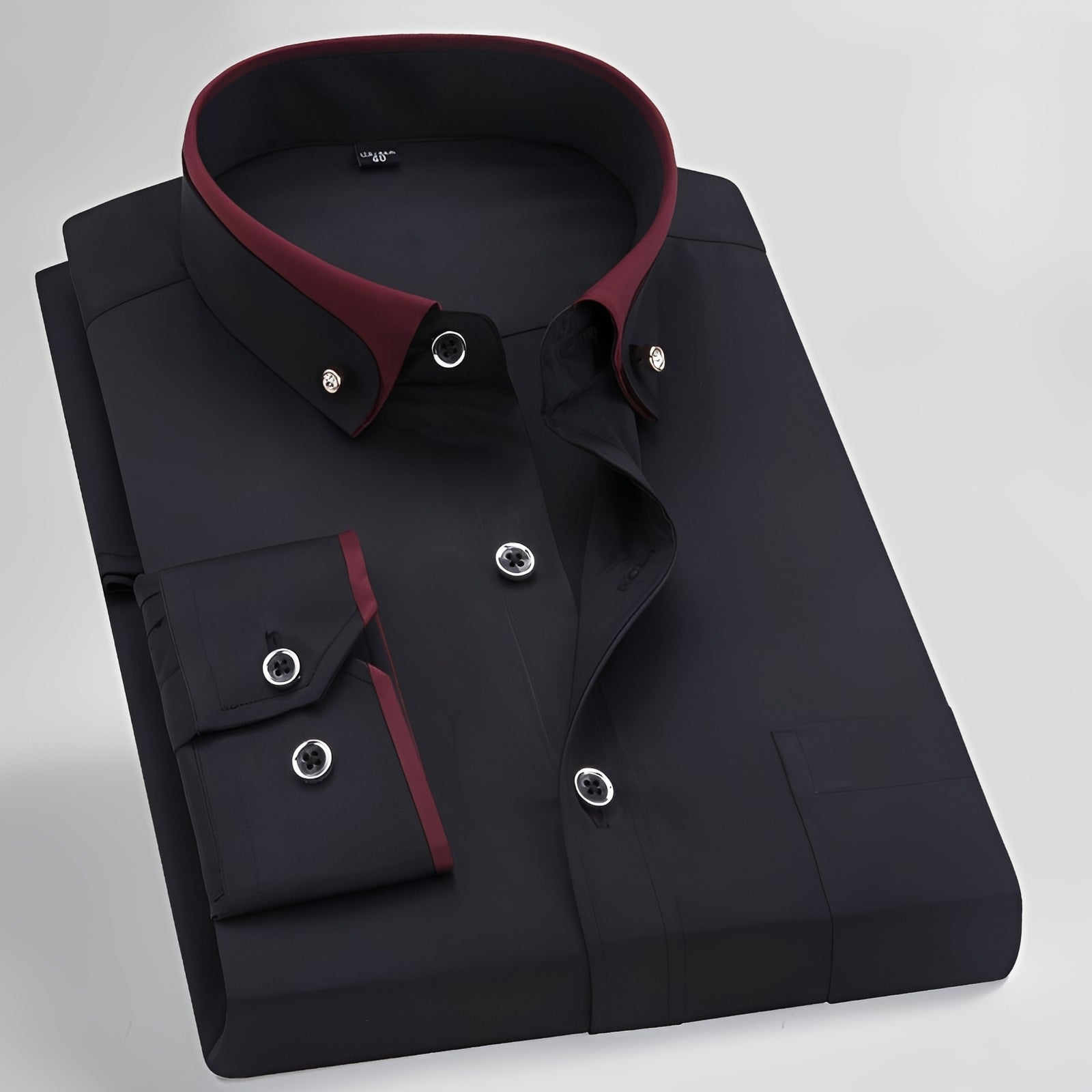 Glindel - Men's classic long-sleeve shirt