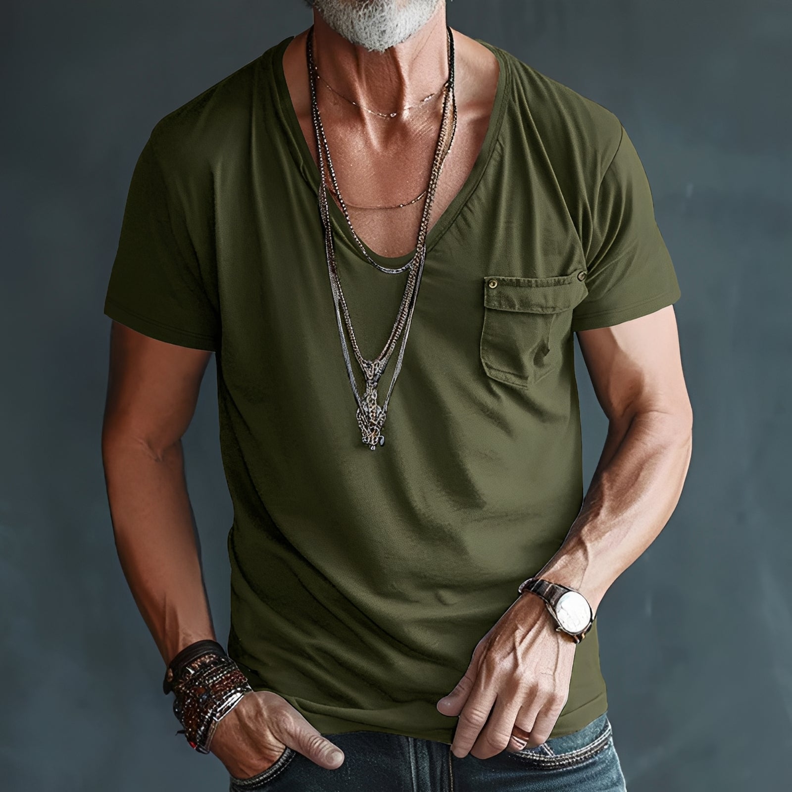 Eddie – T-shirt for men – Relaxed and loose