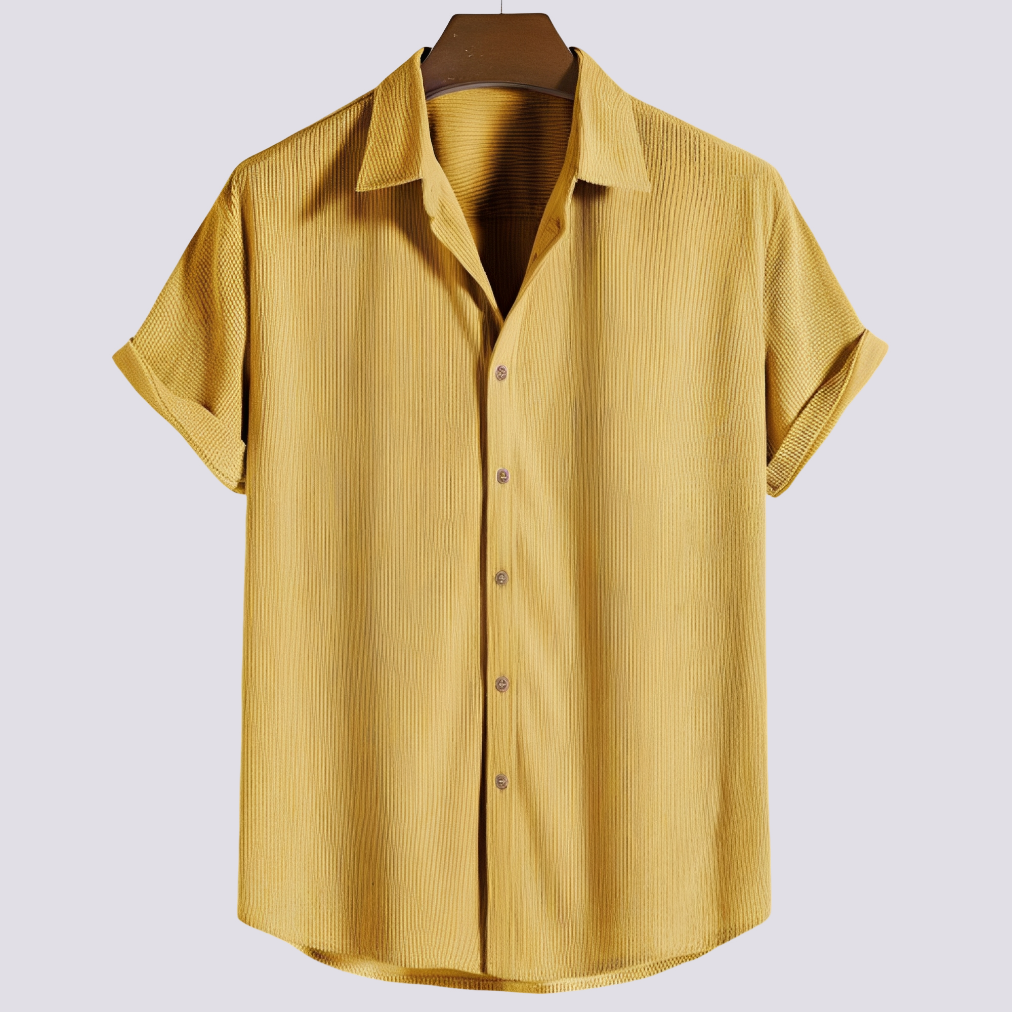 Kierce - Men's Casual Patterned Polo Shirt