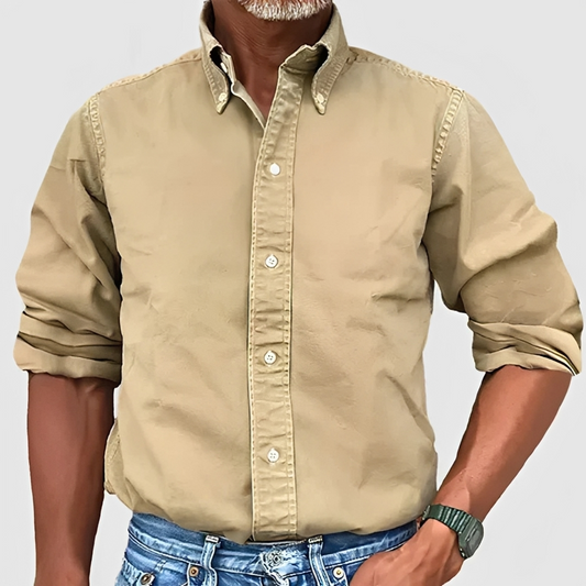 Edmond - Men's traditional long-sleeve shirt