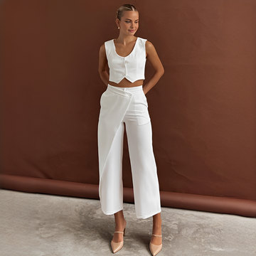 Agnes - Stylish Vest and Pants Set