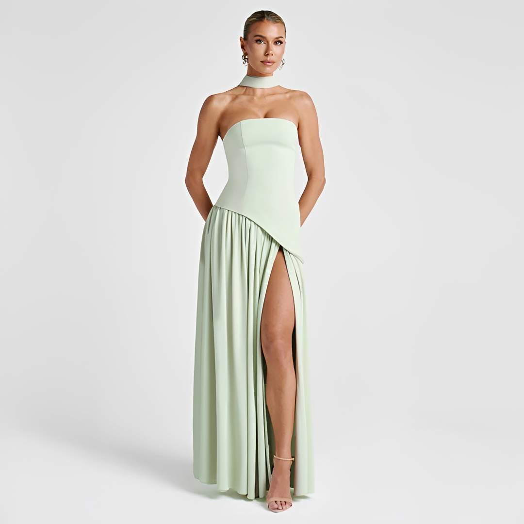 Beatrix - Elegant strapless dress for women