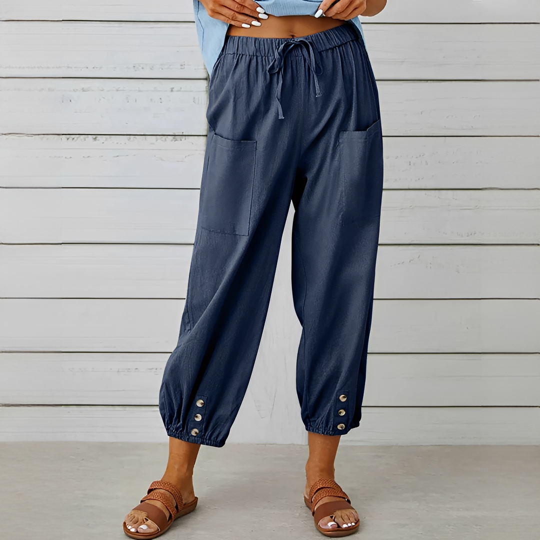 Scarlett - Relaxed Drawstring Pants