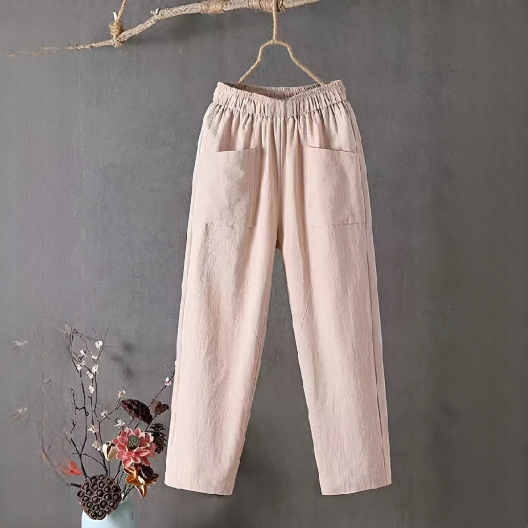 Rina - An elegant summer pants for women