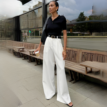 Blaine - Stylish wide leg pants