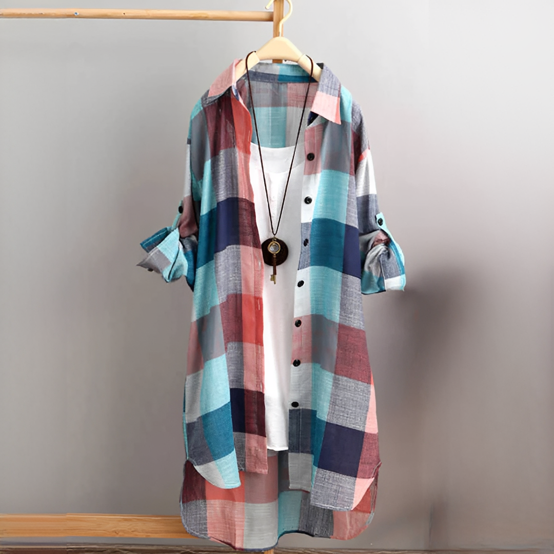 Janis - Relaxed Checked Shirt