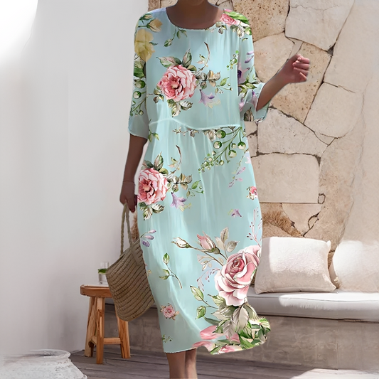 Angelica - Elegant and flowy summer dress for women