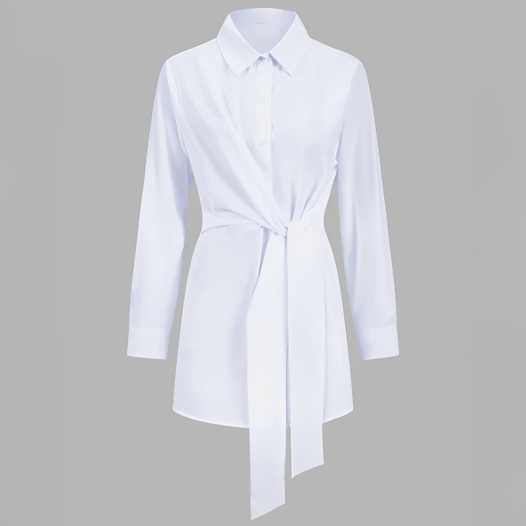 Jasmina - Stylish Long Sleeve Blouse