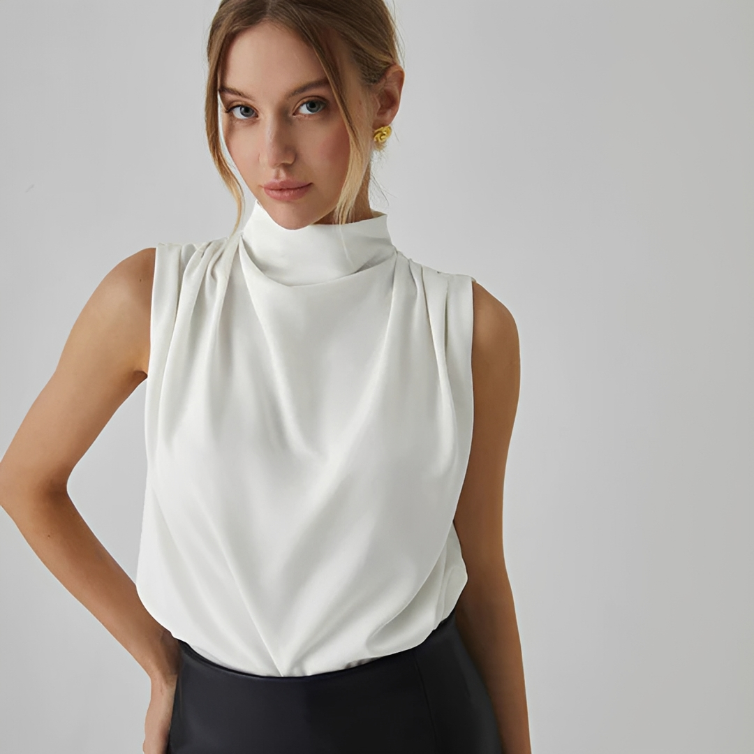 Ailani - Sleeveless Ruched Top