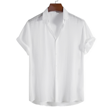 Spencer - Relaxed Button-Up Polo Shirt