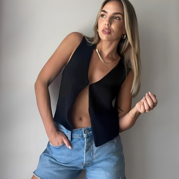 Ellaine - Stylish Sleeveless Vest