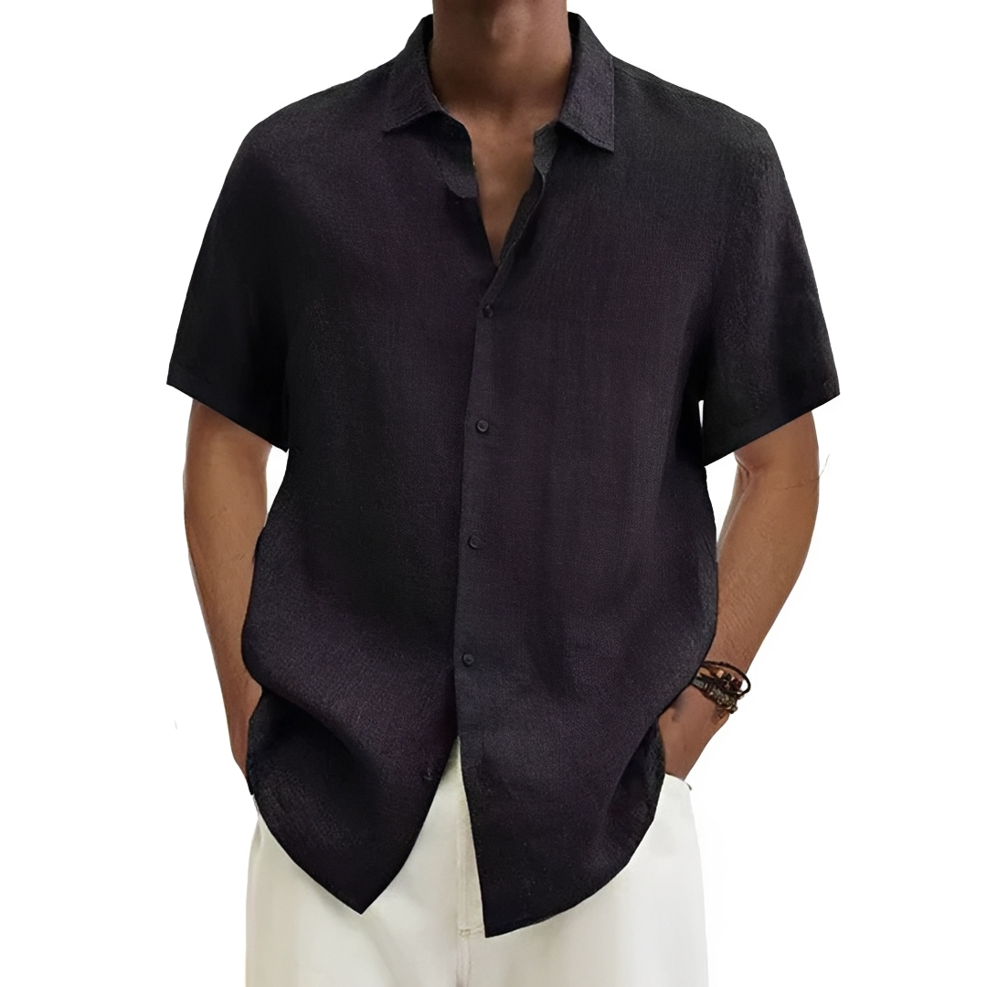 Aamon - Breathable Summer Polo Shirt for Men