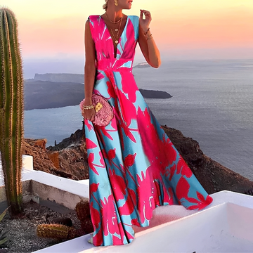 Lilyana - Elegant Sleeveless Maxi Dress