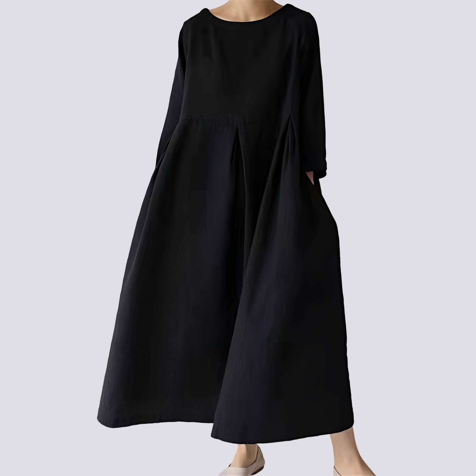 Veronica - Women's loose dress with pockets