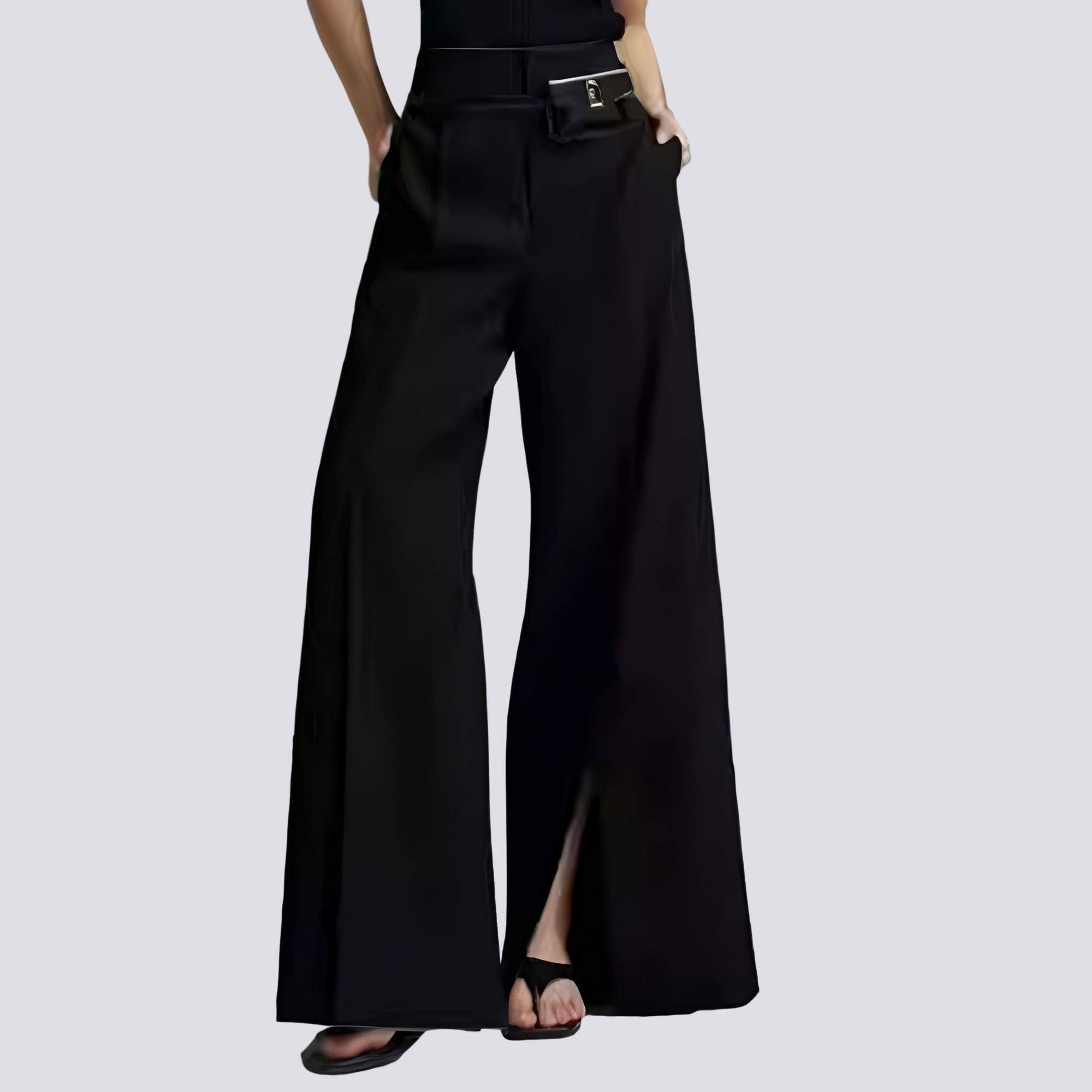 Eesa - Chic Wide-Leg Pants