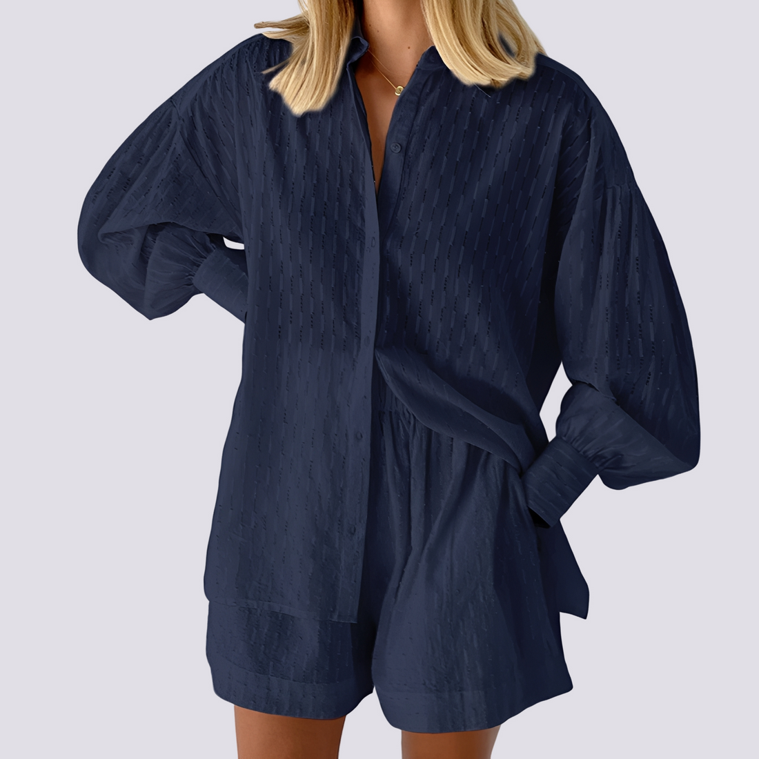 Patricia - Chic, loose two-piece set for women