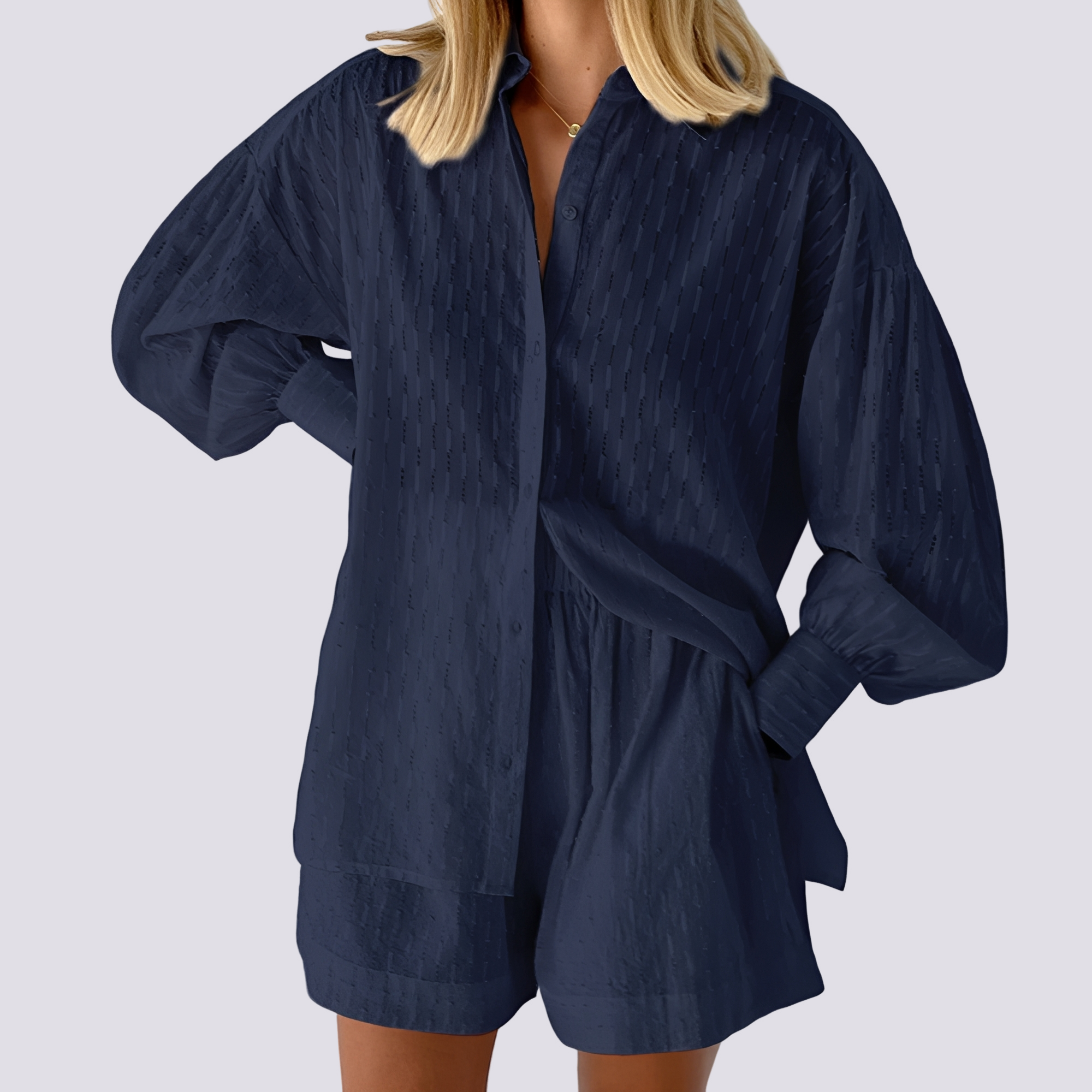 Patricia - Chic, loose two-piece set for women