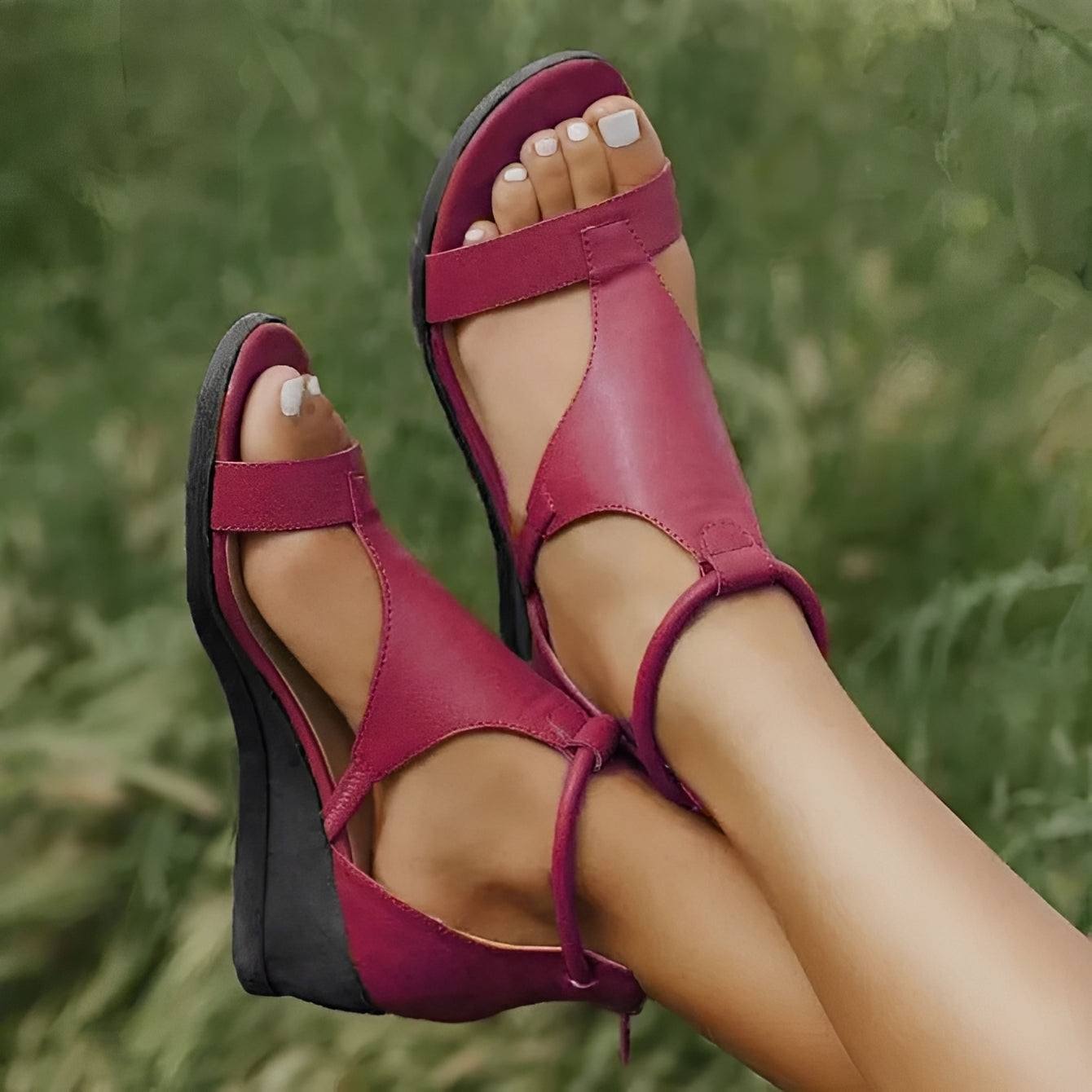 Joanna - Casual Heel Sandals