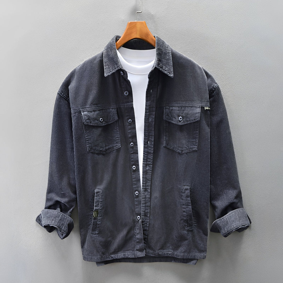 Luis - Men's Corduroy Shirt - Relaxed and Cozy