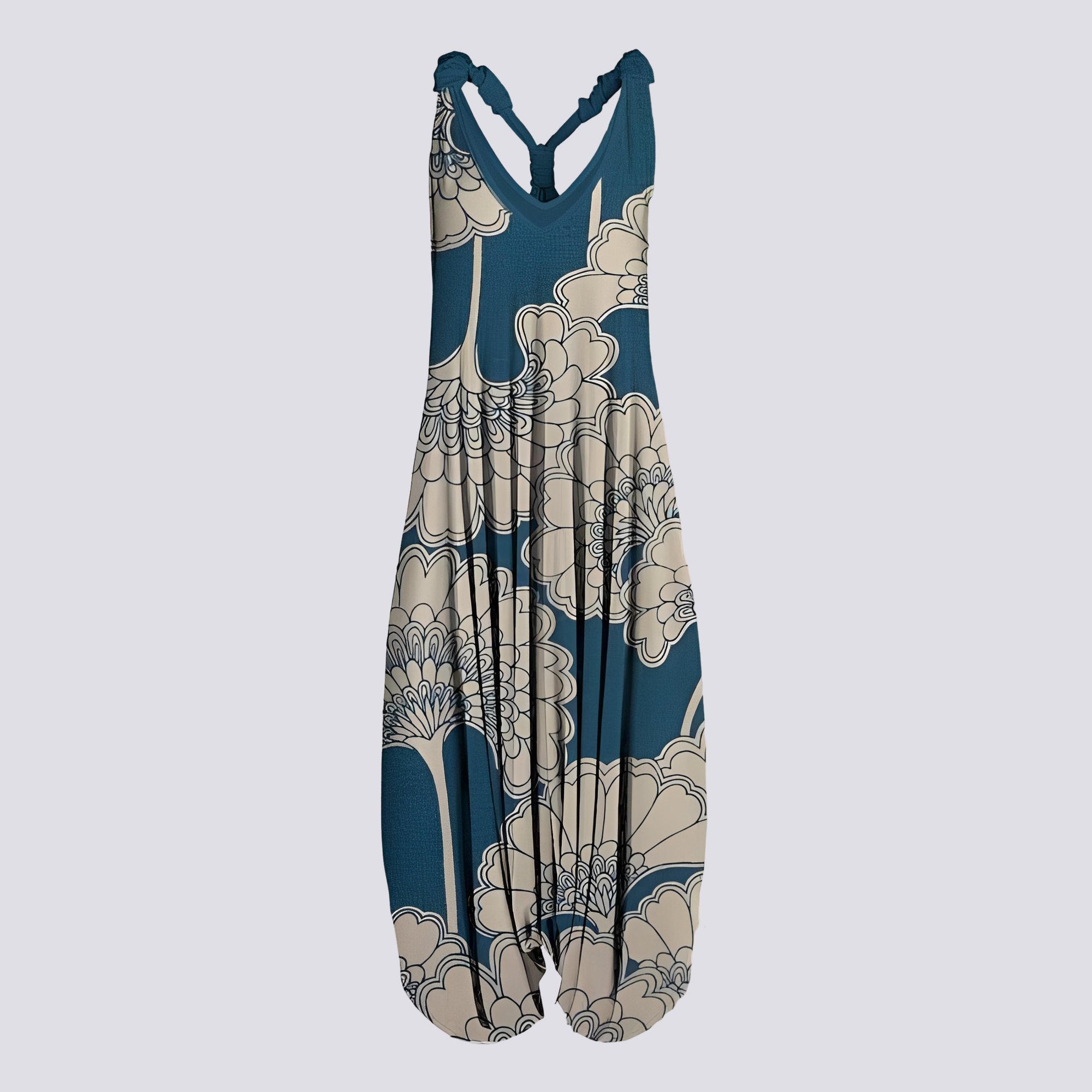 Jennifer - Relaxed Sleeveless Jumpsuit