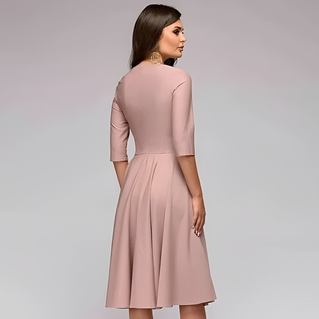 Sameer - Casual Midi Dress