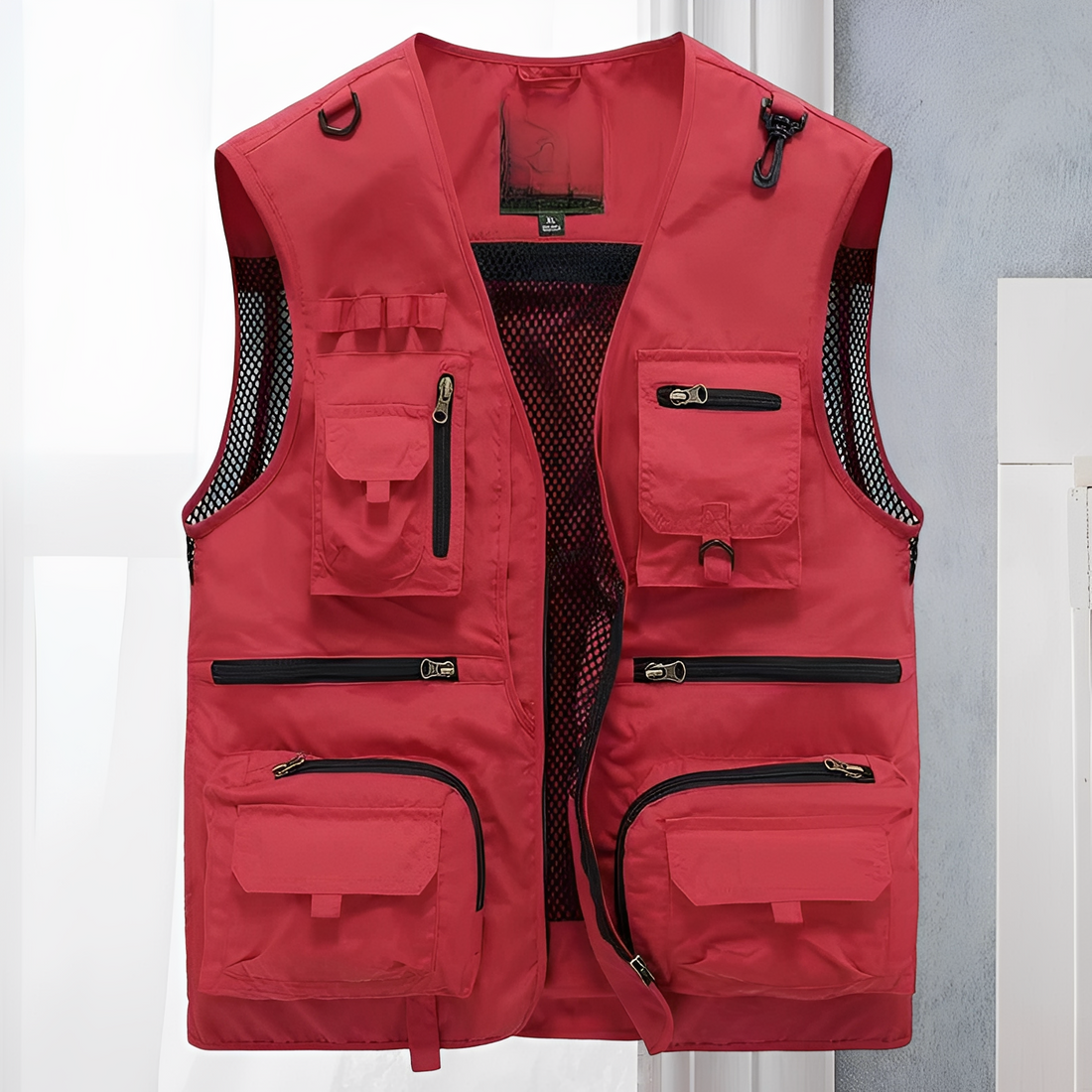 Arlan - Summer vest with multiple pockets for men