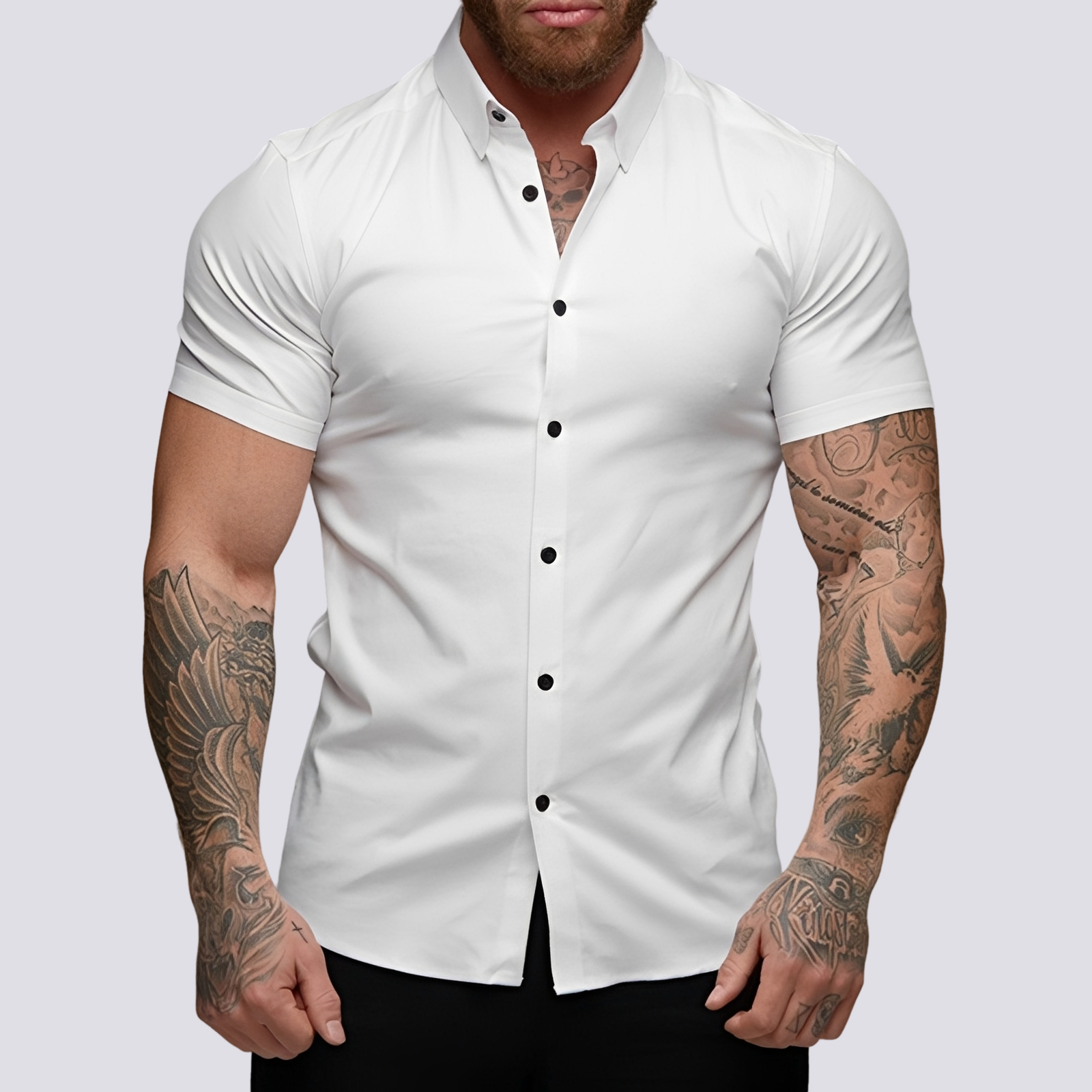 Lukas - Stretch Collar Shirt