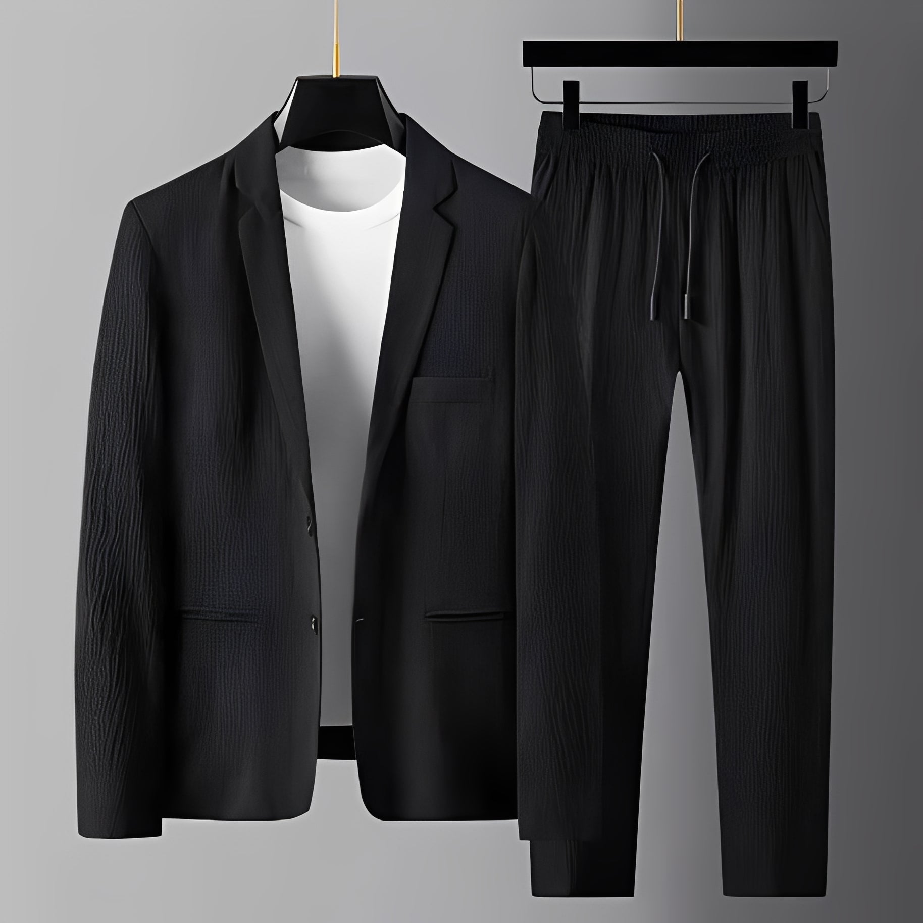 Alvin - Trendy Men's Two-Piece Outfit