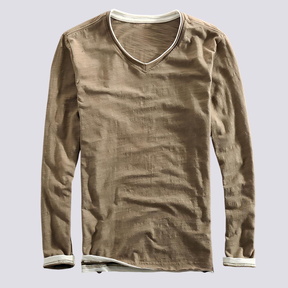 Jack - Trendy Long-sleeved Distressed Shirt