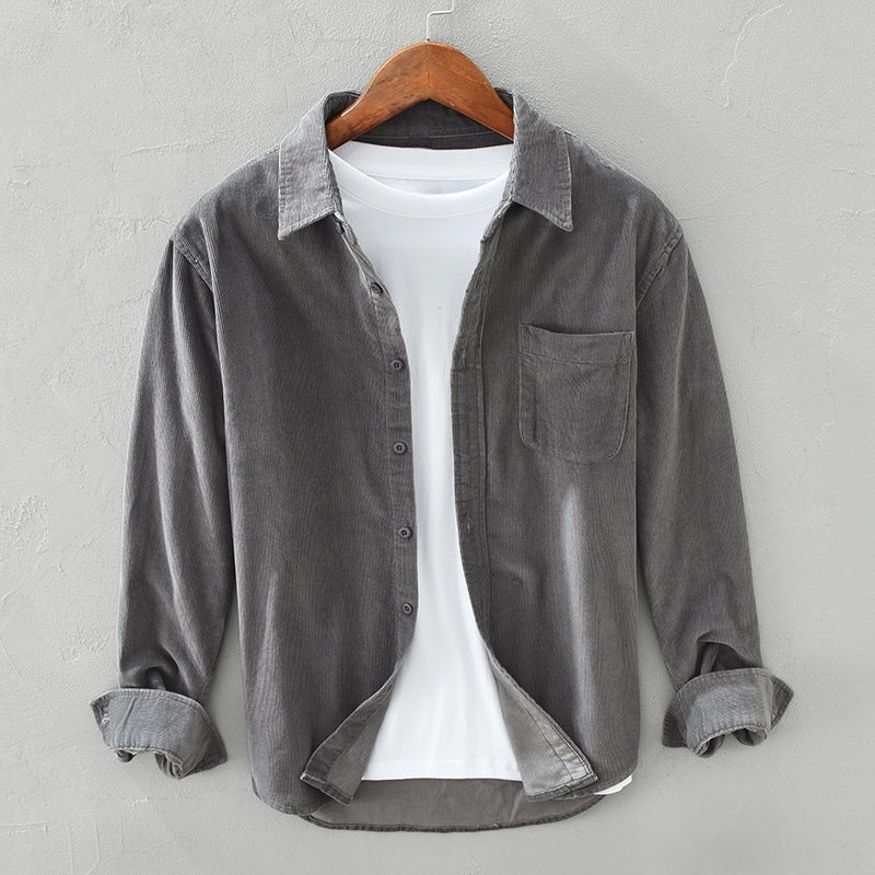 Samuel - Men's Casual Long Sleeve Overshirt