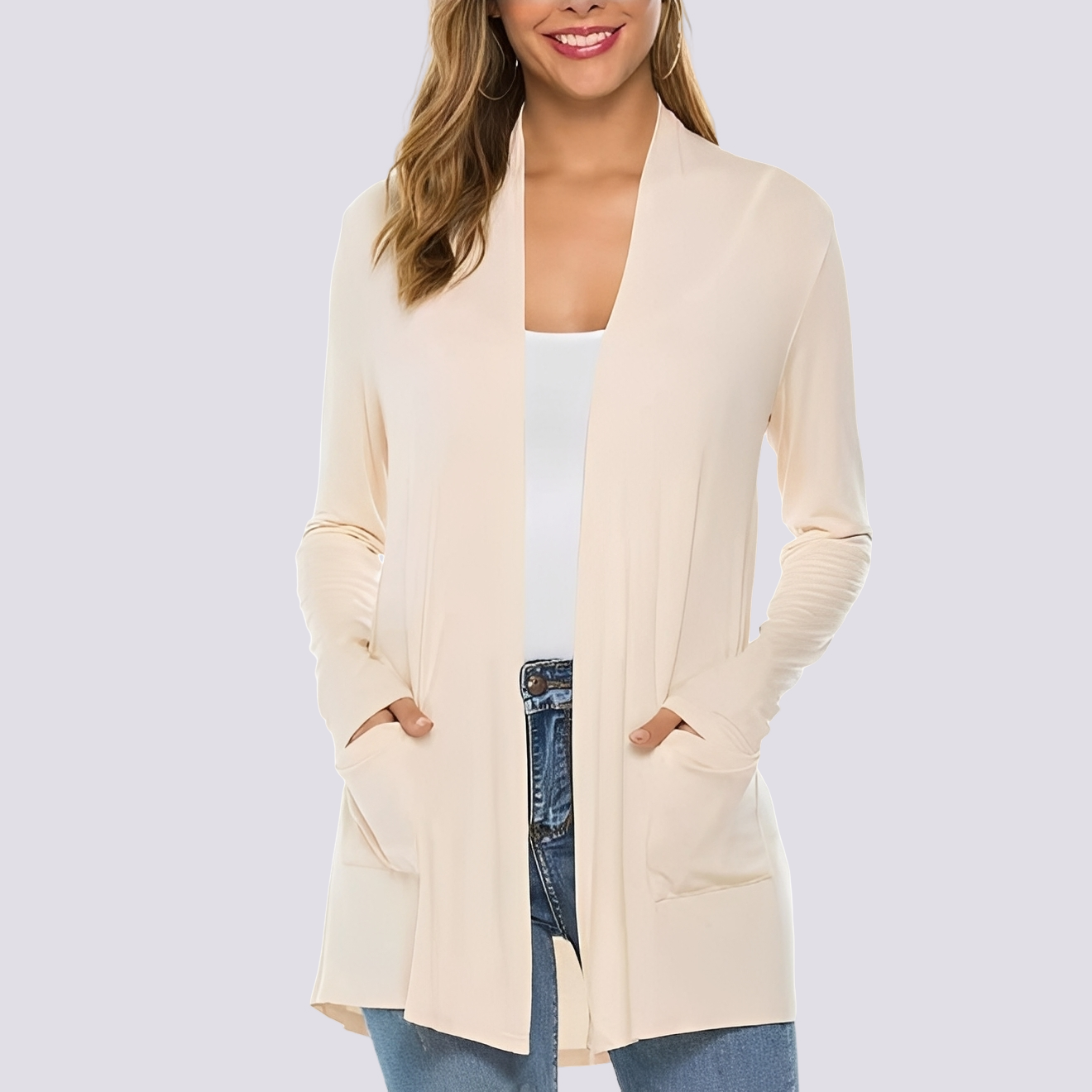 Bertha - Casual Long-sleeve Cardigan