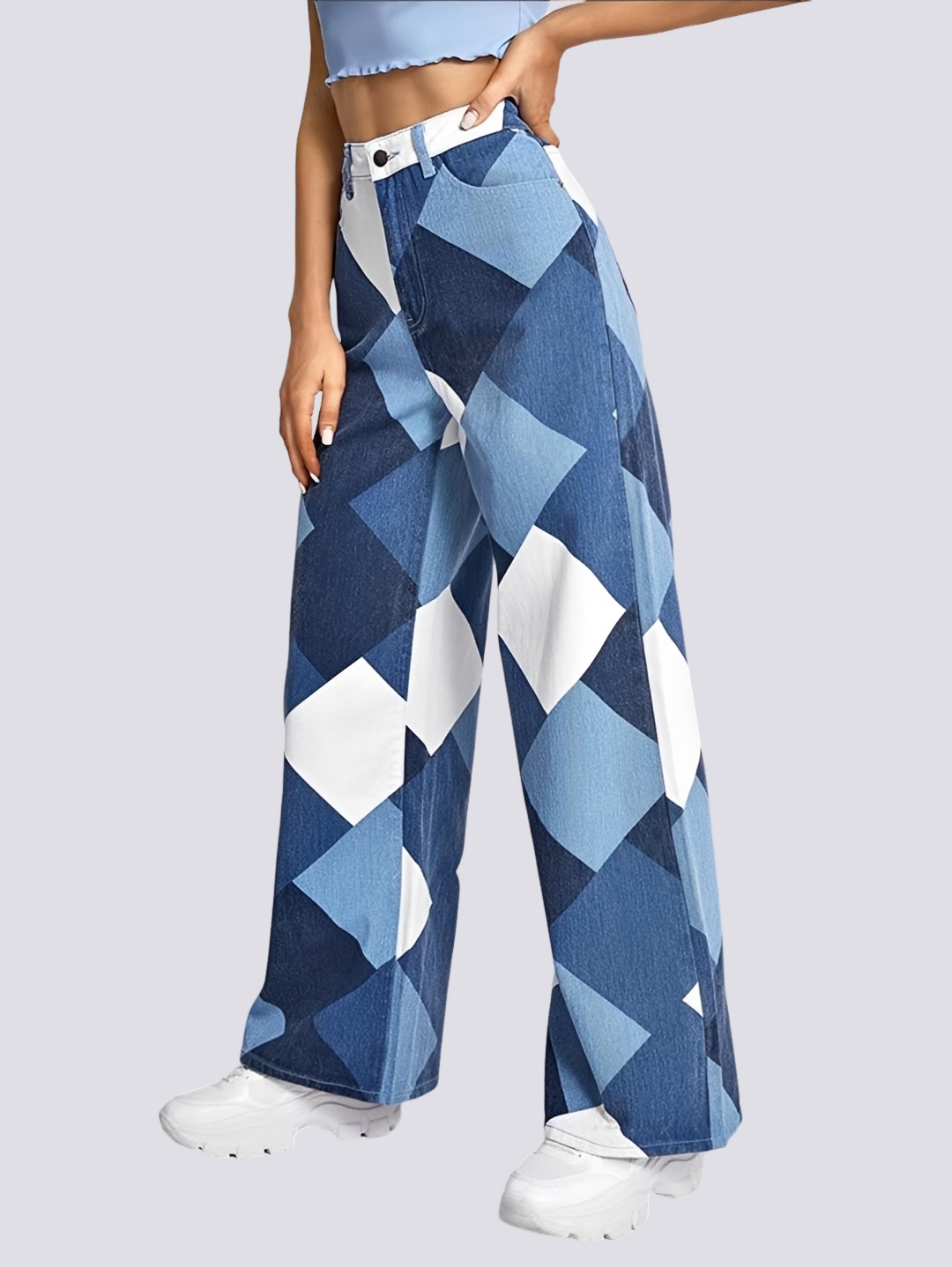Alison - Trendy Wide-Leg Jeans