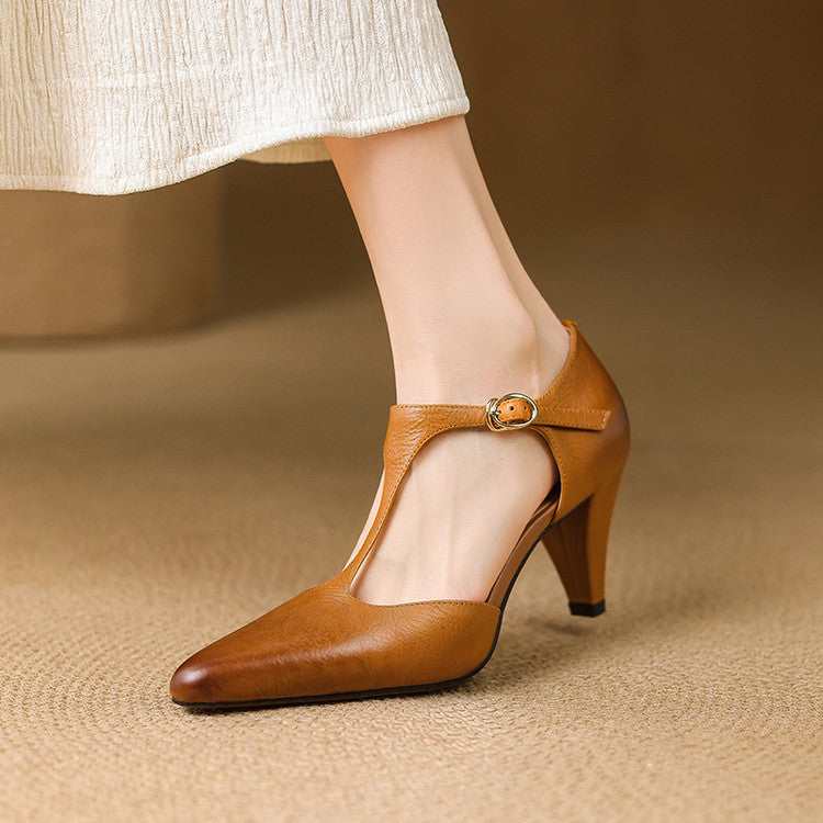 Jennie - Classic Closed Toe Shoes