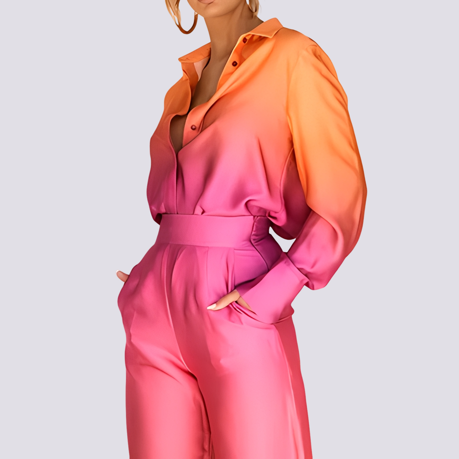 Jessie - Trendy women's two-piece outfit
