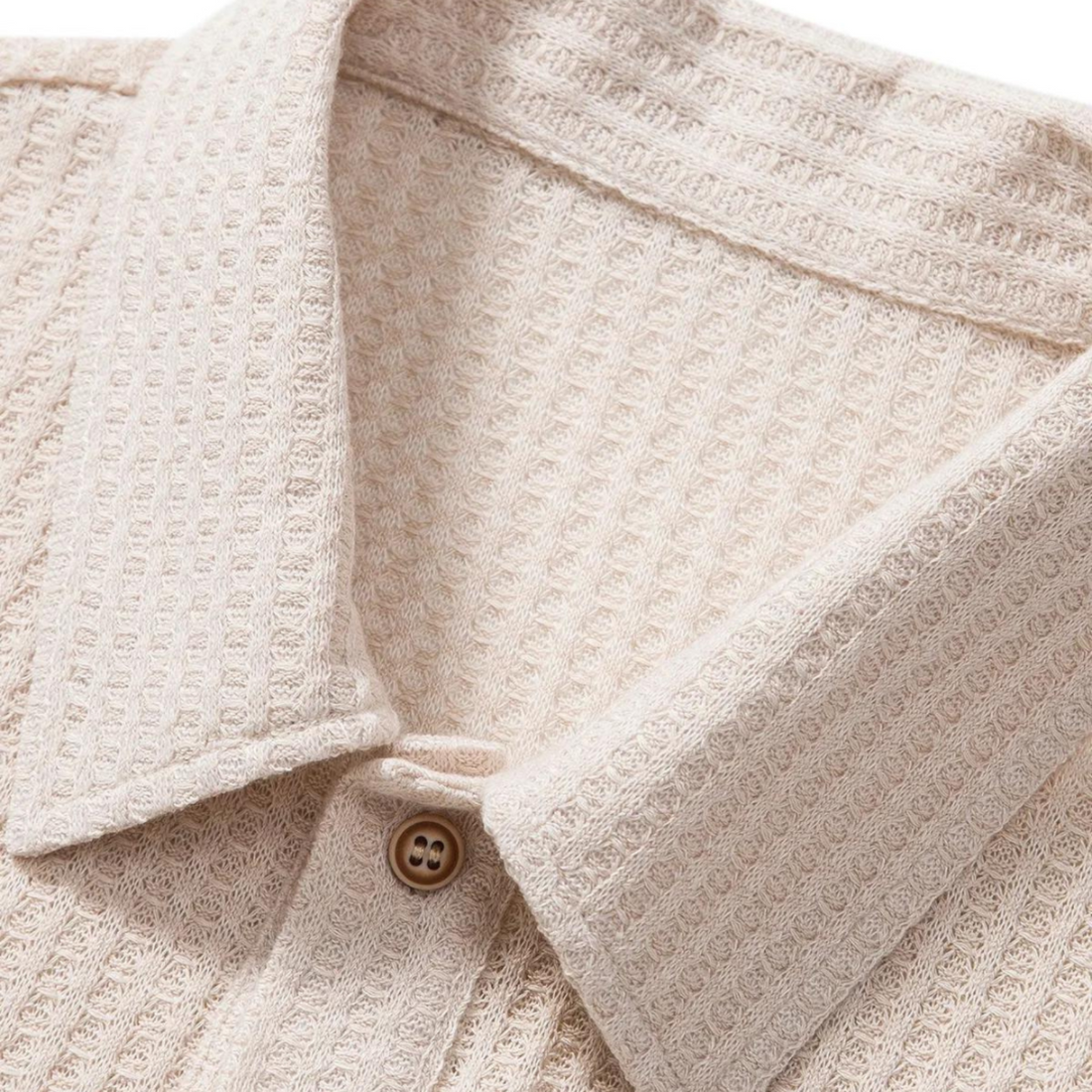 Aria - short-sleeved polo shirt with buttons